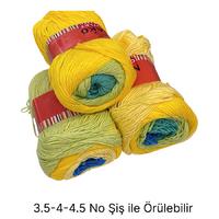 İH6392 - 622 gr. (3 Adet) Nako outlet antipilling batik İhraç Fazlası İp