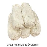 İH6419 - 580 gr. (5 Adet) % 100 Cotton ihraç krem İhraç Fazlası İp