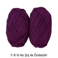 İH6420 - 350 gr. (2 Adet) Fantazi Antipilling kalın İhraç Fazlası İp
