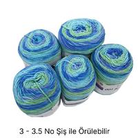 İH6429 - 520 gr. (5 Adet) Antipilling batik İhraç Fazlası İp