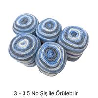 İH6431 - 500 gr. (5 Adet) Antipilling batik İhraç Fazlası İp
