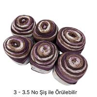 İH6437 - 350 gr. (6 Adet) Antipilling batik İhraç Fazlası İp