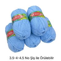 İH6466 - 500 gr. (5 Adet) Nako vogue yumuşak doku İhraç Fazlası İp