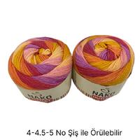 İH6484 - 450 gr. (2 Adet) Nako outlet kek ip batik Fazlası İp