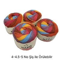 İH6485 - 600 gr. (4 Adet) Nako outlet kek ip batik Fazlası İp