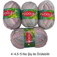İH6488 - 880 gr. (4 Adet) Nako vogue yumuşak doku ihraç Fazlası İp