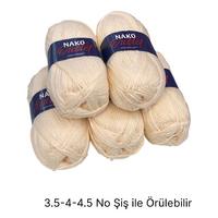 İH6555 - 730 gr. (5 Adet) Antipilling Nako outlet İhraç Fazlası İp