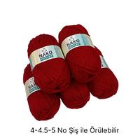 İH6564 - 500 gr. (5 Adet) Nako outlet ihraç Fazlası İp