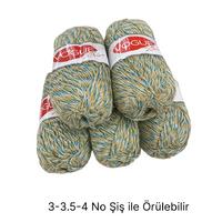 İH6587 - 434 gr. (5 Adet) Moher Nako vogue İhraç Fazlası İp