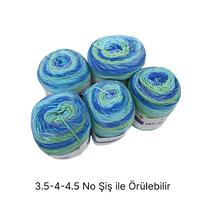 İH6611 - 470 gr. (5 Adet) Antipilling batik İhraç Fazlası İp