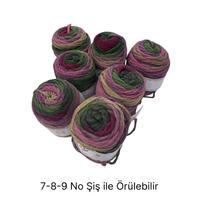 İH6616 - 684 gr. (7 Adet)Maxi kalınlık batik İhraç Fazlası İp