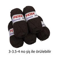 İH6637 - 1000 gr. (5 Adet) Petek koyu kahverengi (C 923 ) İhraç Fazlası İp