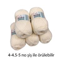 İH6652 - 750 gr. (5 Adet) %50 yün nako outlet İhraç Fazlası İp