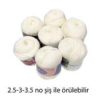 İH6653 - 550 gr. (7 Adet) Nako vogue ince yumuşak dokulu İhraç Fazlası İp