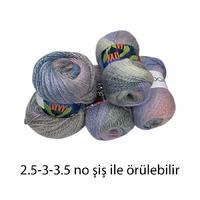 İH6655 - 436 gr. (4 Adet) Nako vogue angora moher İhraç Fazlası İp