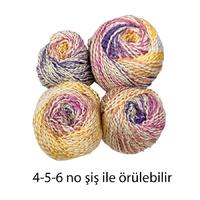 İH6656 - 416 gr. (4 Adet) Fantazi simli İhraç Fazlası İp