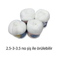 İH6657 - 418 gr. (4 Adet)  Nako vogue ince yumuşak dokulu İhraç Fazlası İp