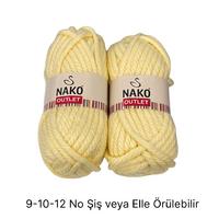 İH6694 - 476 gr. (2 Adet) Nako outlet makarna kalınlık yumuşak doku İhraç Fazlası İp