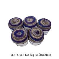 İH6706 - 490 gr. (5 Adet) Antipilling batik ihraç İhraç Fazlası İp