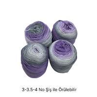 İH6727 - 400 gr. (4 Adet)Cotton (pamuk ) batik İhraç Fazlası İp