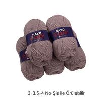 İH6730 - 500 gr. (5 Adet)% 25 yün nako outlet İhraç Fazlası İp