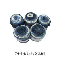 İH6742 - 480 gr. (5 Adet) Maxi kalınlık batik İhraç Fazlası İp