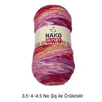 İH6751 - 318 gr. (1 Adet) Nako outlet batik İhraç Fazlası İp