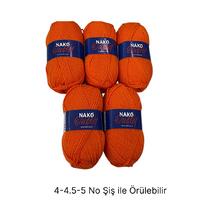İH6763 - 540 gr. (5 Adet) % 75 yün nako outlet İhraç Fazlası İp