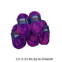 İH6765 - 520 gr. (5 Adet) Nako outlet antipilling ince İhraç Fazlası İp