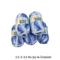 İH6769 - 525 gr. (5 Adet) Nako outlet antipilling ince İhraç Fazlası İp