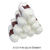 İH6775 - 525 gr. (10 Adet) Beyaz İhraç Fazlası İp