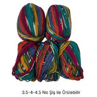 İH6791 - 466 gr. (5 Adet) % 75 yün ihraç Fazlası İp