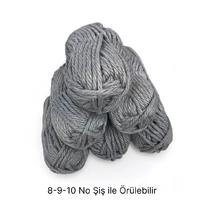 İH6808 - 860 gr. (6 Adet) Spagetti kalınlık yumuşak doku İhraç Fazlası İp