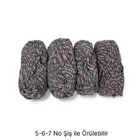 İH6812 - 436 gr. (4 Adet) Kalın kırçıllı ihraç Fazlası İp