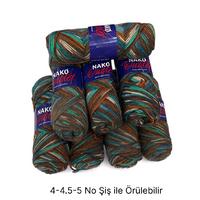 İH6829 - 720 gr. (8 Adet) Nako outlet batik uzun sarım İhraç Fazlası İp