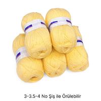 İH6853 - 550 gr. (5 Adet) Açık sarı İhraç Fazlası İp