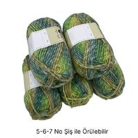 İH6865 - 400 gr. (5 Adet) Nako  moher İhraç Fazlası İp