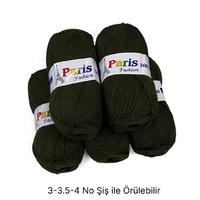 İH6884 - 580 gr. (5 Adet) Yu do Yumuşak doku haki ihraç Fazlası İp