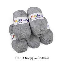 İH6892 - 500 gr. (5 Adet) Simli Yumuşak doku ihraç Fazlası İp