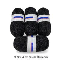 İH6912 - 416 gr. (4 Adet) Renkli simli İhraç Fazlası İp