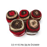 İH6919 - 470 gr. (5 Adet) Antipilling batik İhraç Fazlası İp