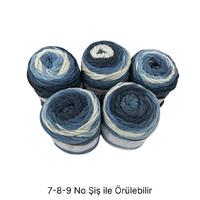 İH6926 - 460 gr. (5 Adet) Maxi kalınlık batik İhraç Fazlası İp