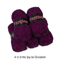 İH6928 - 500 gr. (5 Adet) Moher kırçıllı  İhraç Fazlası İp