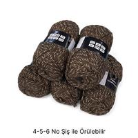 İH6929 - 500 gr. (5 Adet) Moher kırçıllı İhraç Fazlası İp