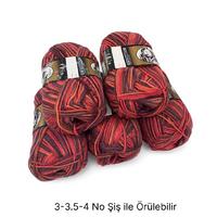 İH6945 - 500 gr. (5 Adet) Batik ince İhraç Fazlası İp