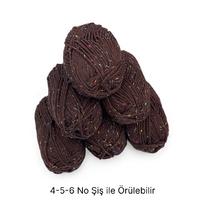 İH6949 - 600 gr. (6 Adet) % 25 yün tweedli İhraç Fazlası İp