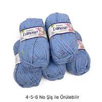 İH6950 - 500 gr. (5 Adet) % 25 yün tweedl İhraç Fazlası İp