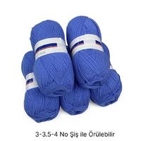 İH6962 - 738 gr. (5 Adet) Mavi İhraç Fazlası İp