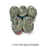 İH6982 - 490 gr. (5 Adet) Nako vogue cotton (pamuk ) İhraç Fazlası İp