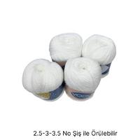 İH6988 - 390 gr. (4 Adet) Nako vogue ince yumuşak doku İhraç Fazlası İp